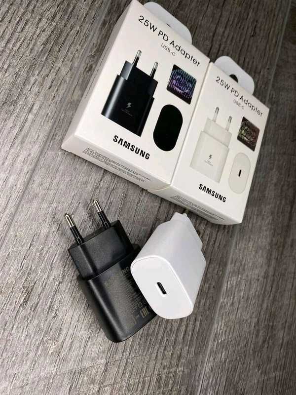Samsung 25W QC3,  Type-C + Cable Type-C&Type-C з кабелем