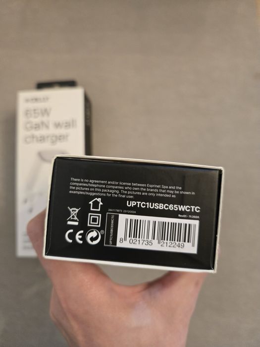 Зарядные устройства Celly 65 Вт GaN Wall Charger White