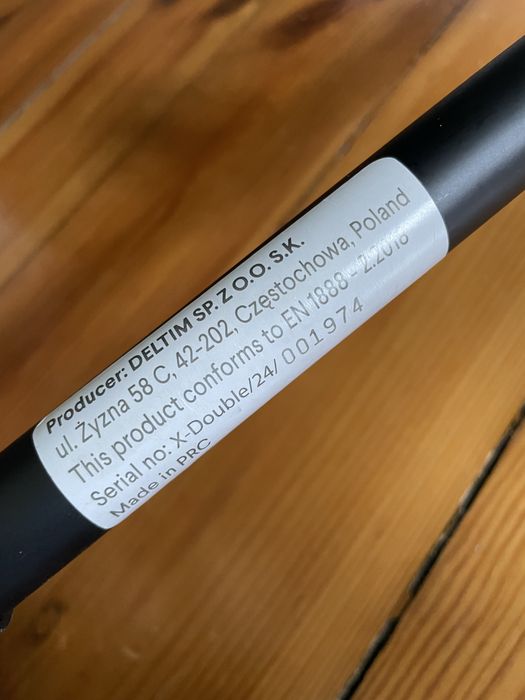 Wózek rok po roku X-lander 2w1 X-Double Black