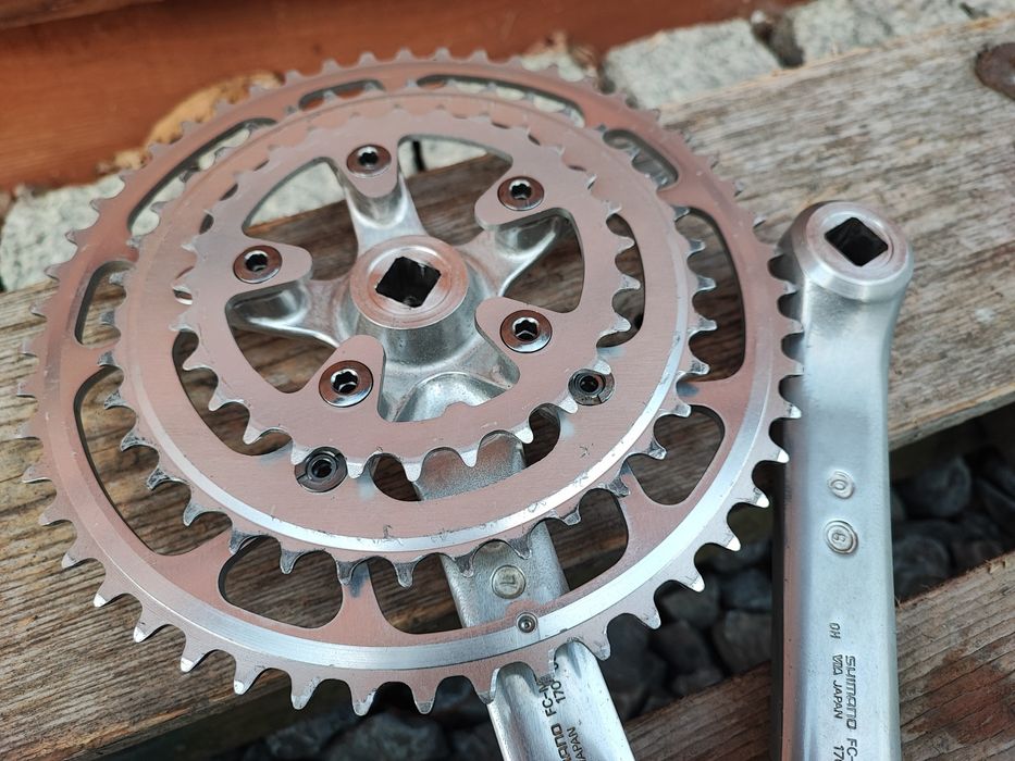 Korba rowerowa Shimano Deore DX MT60 170mm + Tange Retro MTB