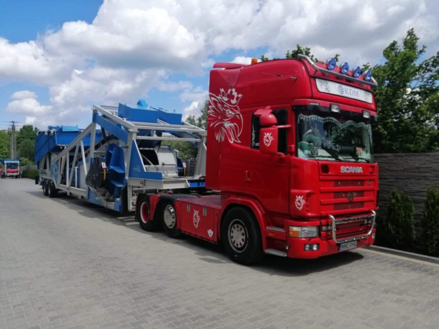 Scania 164L pusher 6x2