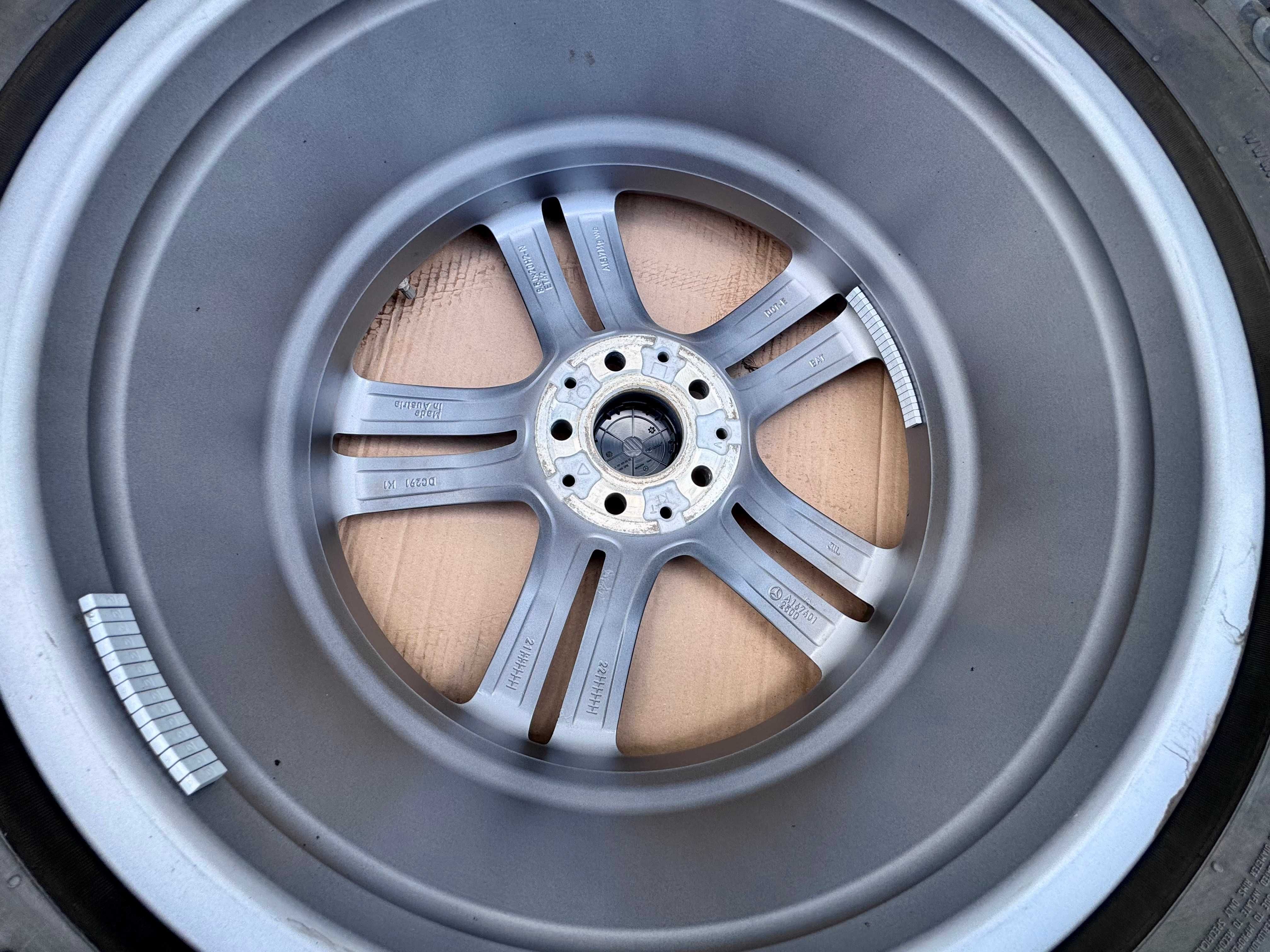 Alufelgi Mercedes GLE SUV V167 Coupe C167 Oryginalne 20 Czujniki TPMS