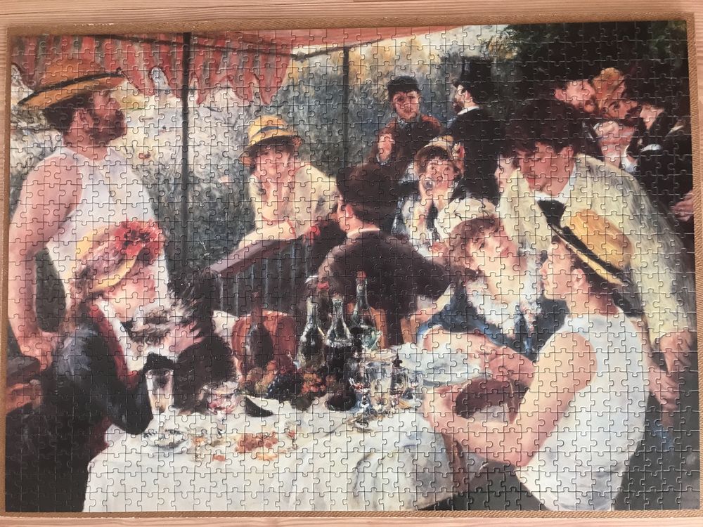 Puzzle „Śniadanie wioślarzy”