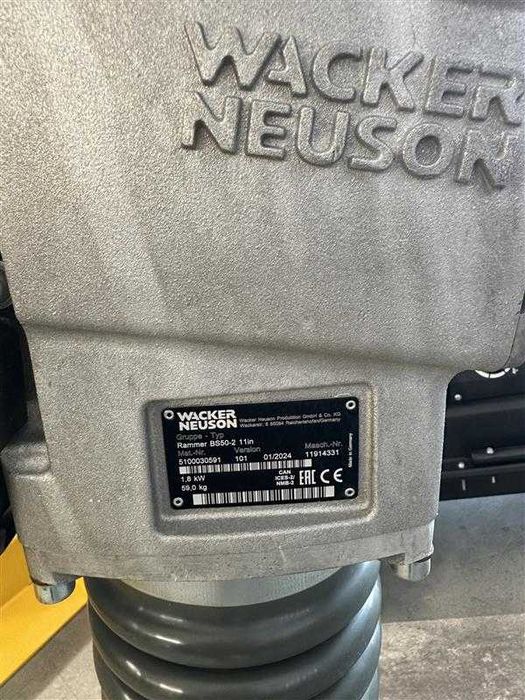 Zagęszczarka stopowa (ubijak) 59 kg Wacker Neuson BS 50-2, 280 mm WM80