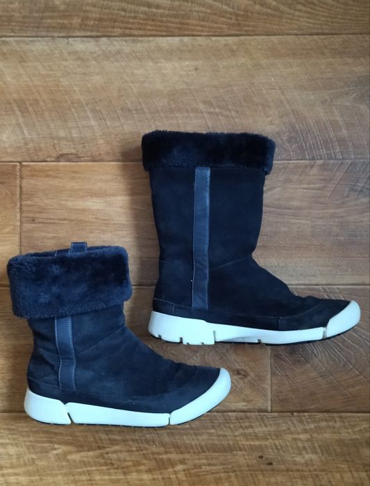 Зимові чоботи жіночі підлітковіClarks Кларкс