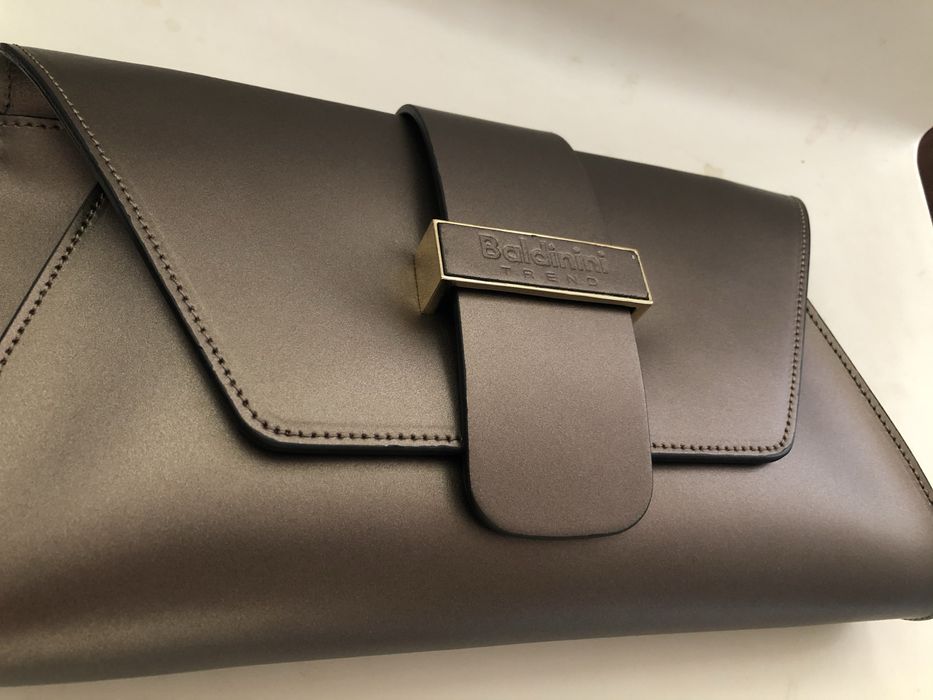 Сумка Baldinini. Клатч. Модний шлколадний колір