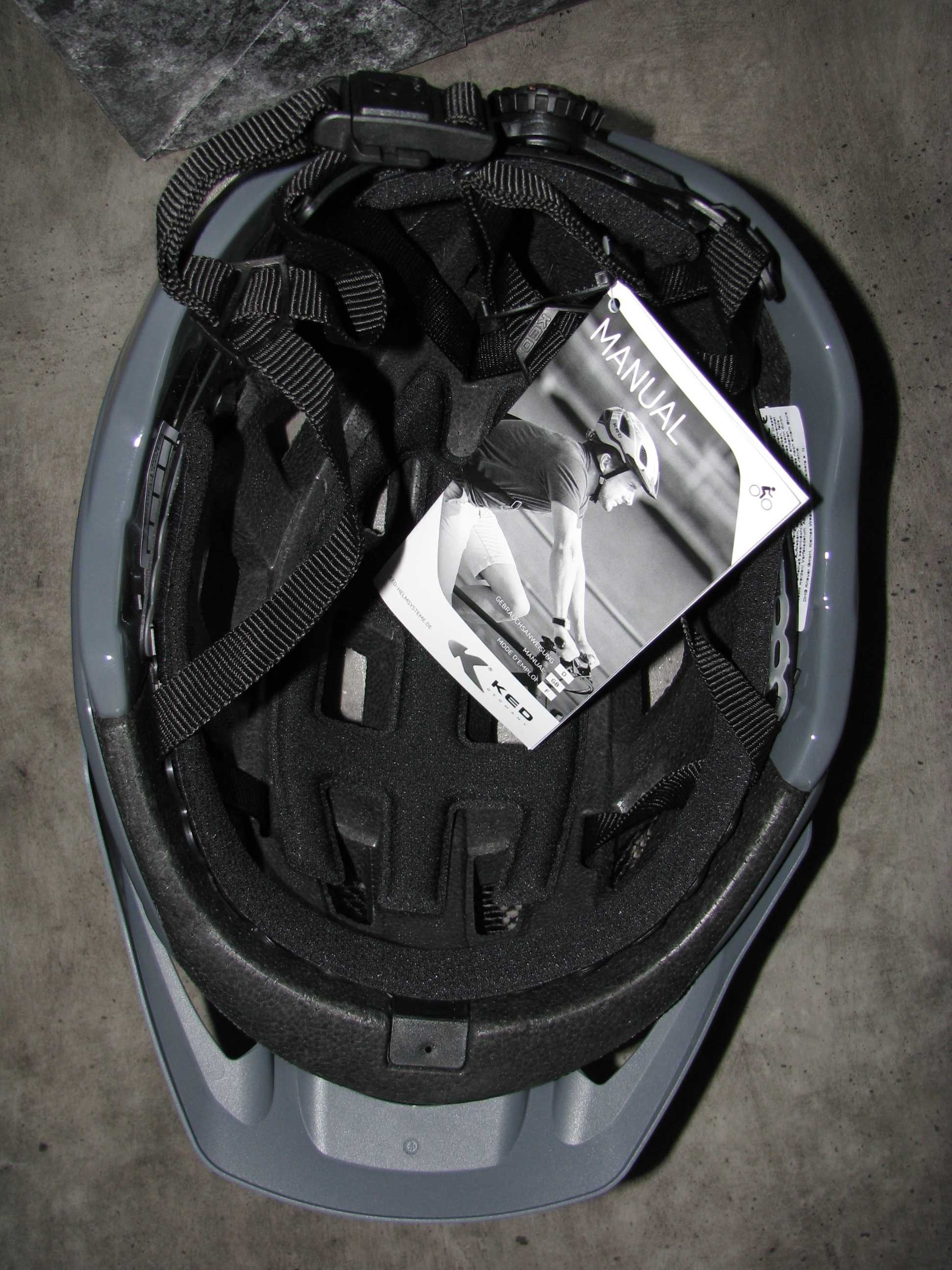 Kask rowerowy KED CROM roz.XL 60-64cm MTB duża głowa FIDLOCK®