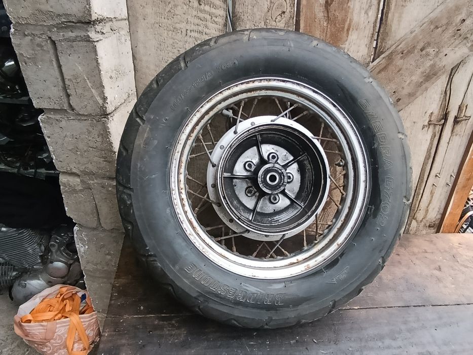Koło tył Yamaha Virago XV 535 2YL bęben szczękotrzymacz opona E1