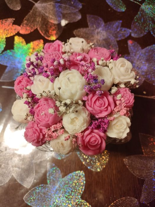 Flowerboxy że świec sojowych