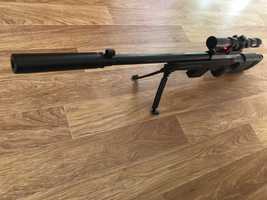 Снайперская винтовка 93 см,сошки,лазерный прицел