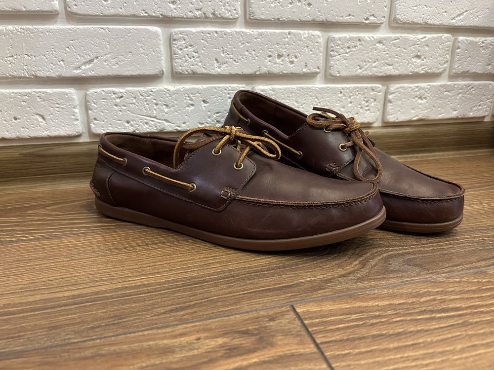 Мокасини  Clarks шкіра весна осінь.