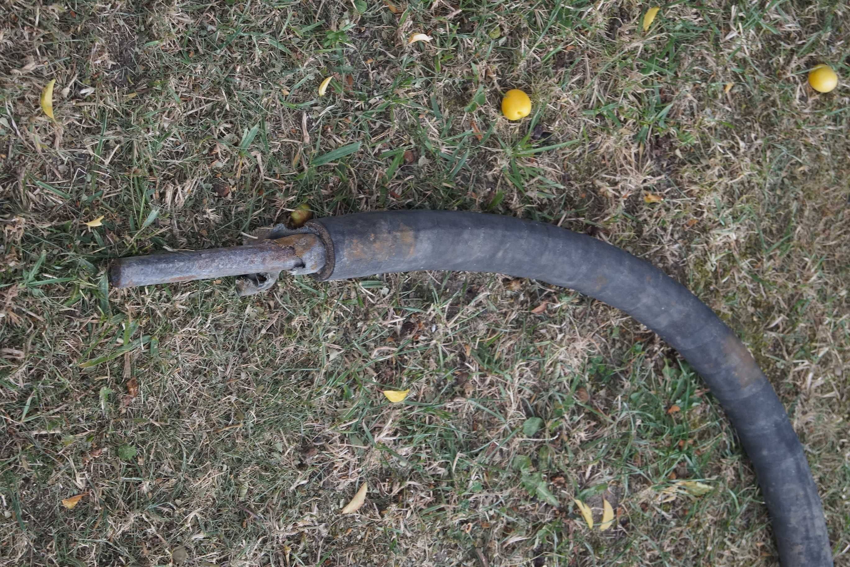 wąż rura do gruntu gumowy zbrojony ok 27 m i 7,2 m