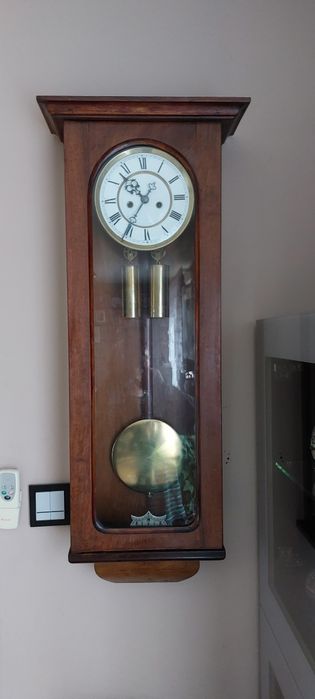 Stary zegar linkowy Becker Artdeco