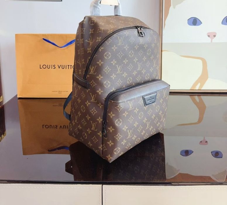 LOUIS VUITTON eclipse monogram мужской коричневый рюкзак портфель