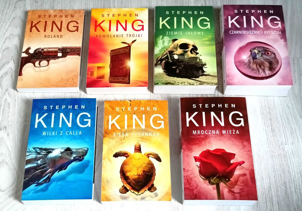 Stephen King Mroczna wieża Pieśń Susannah Wilki z Calla Ziemie jałowe