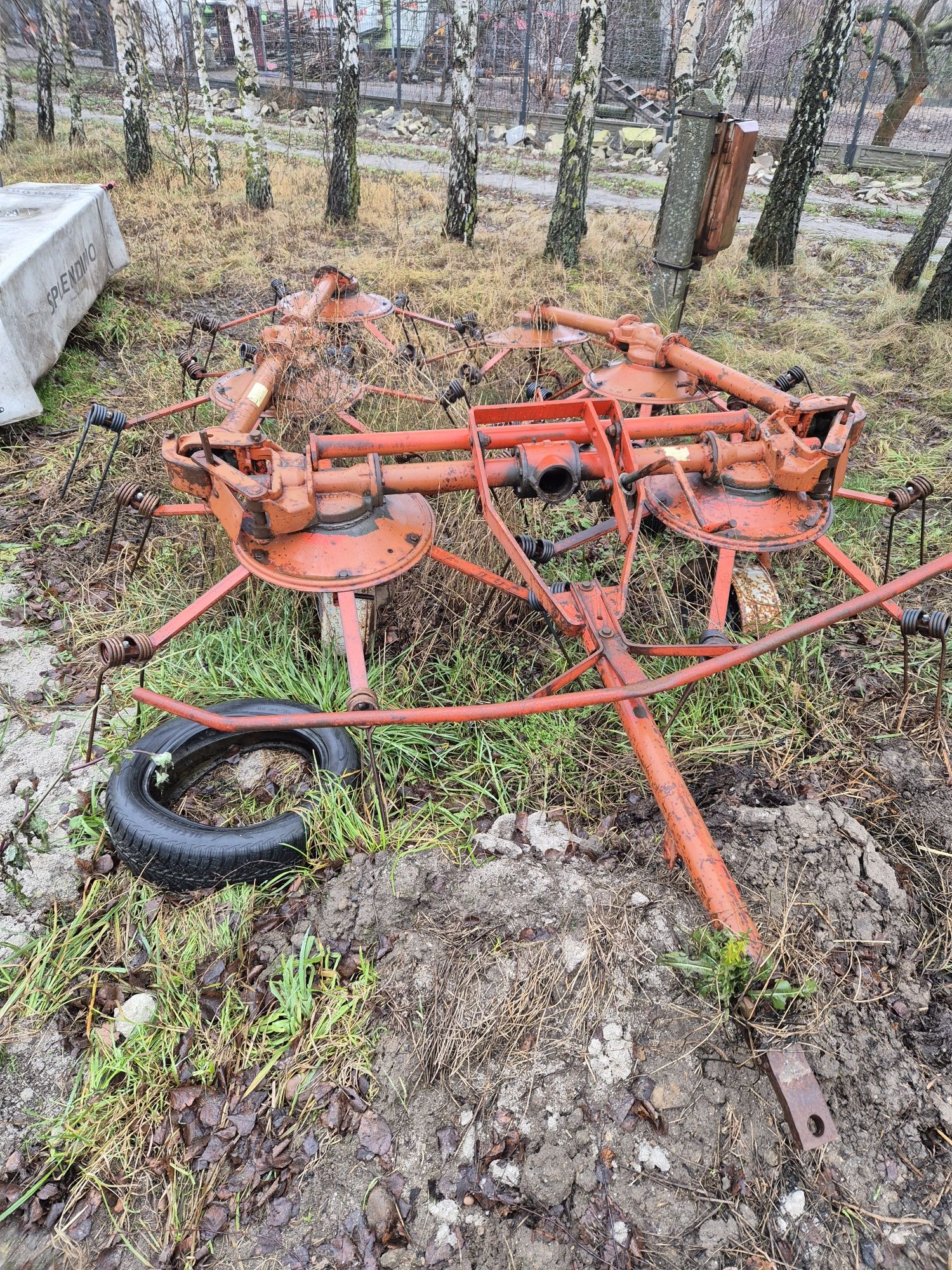 Przetrzasarka kuhn wszystkie części