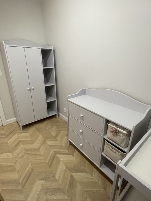 Meble dzieciece ikea trogen drewniane