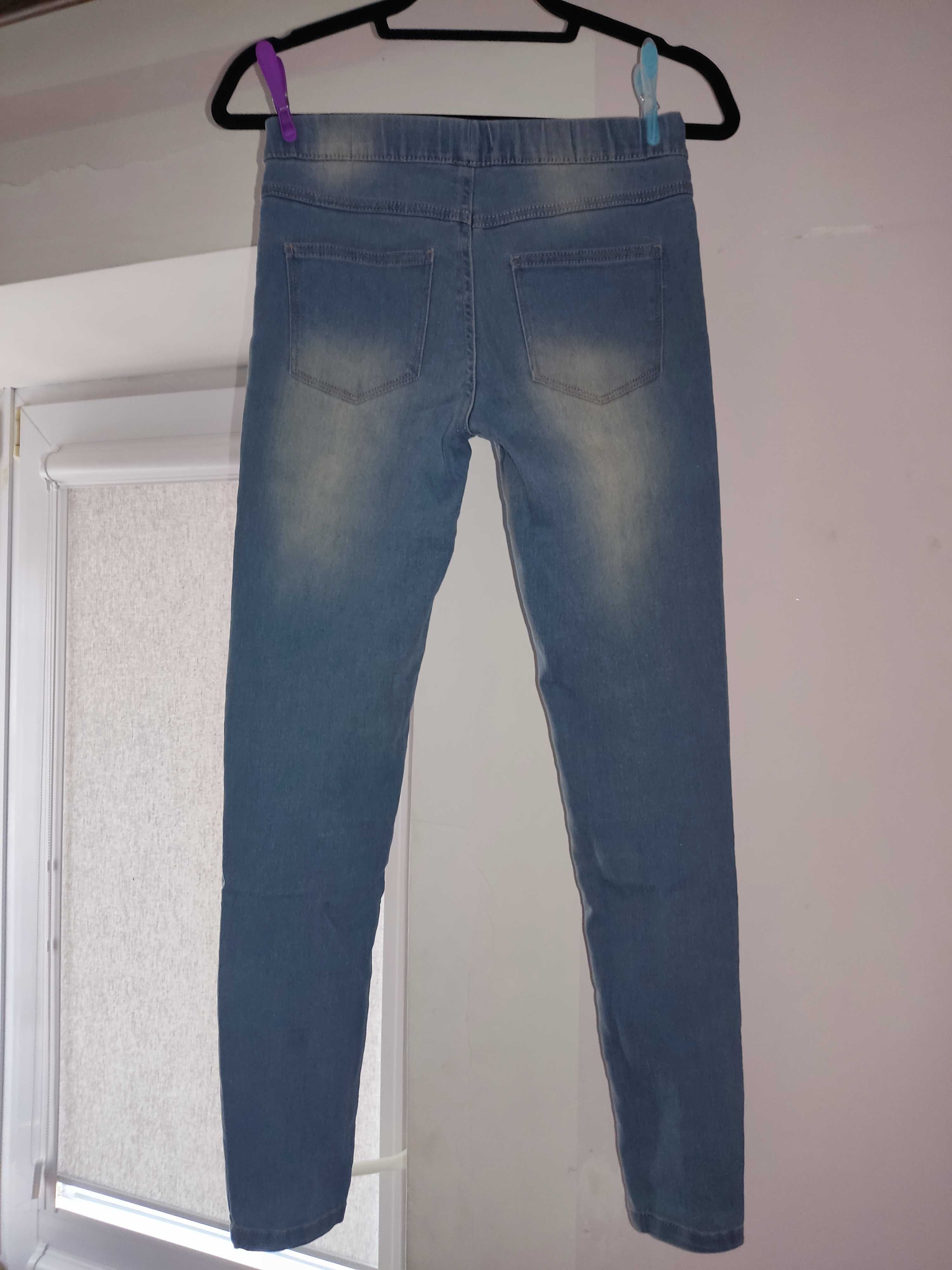 spodnie jeansowe 158cm