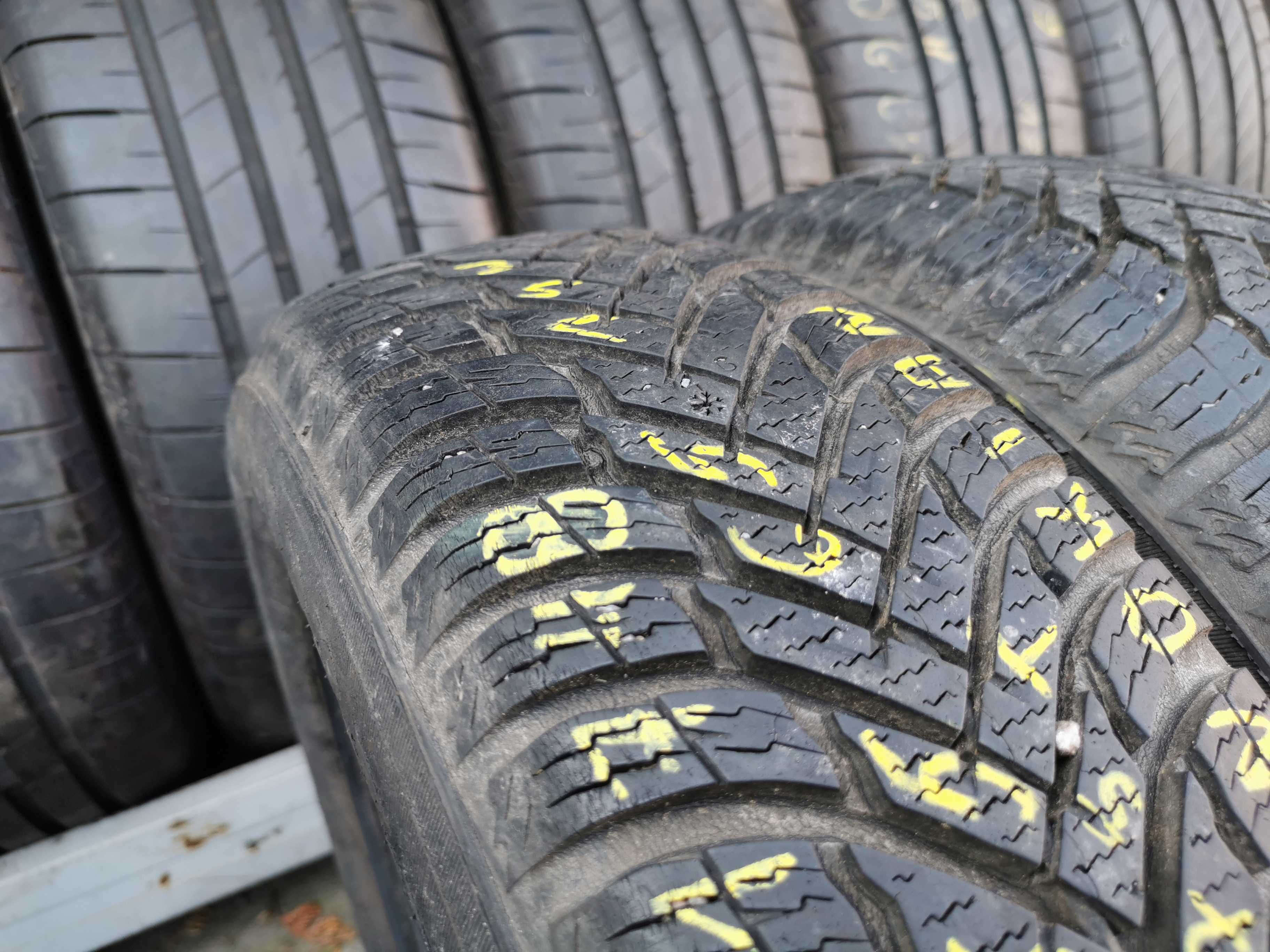 TANIO!! Całoroczne Nokian Weatherproof 155/65r14 75T 7mm N1748