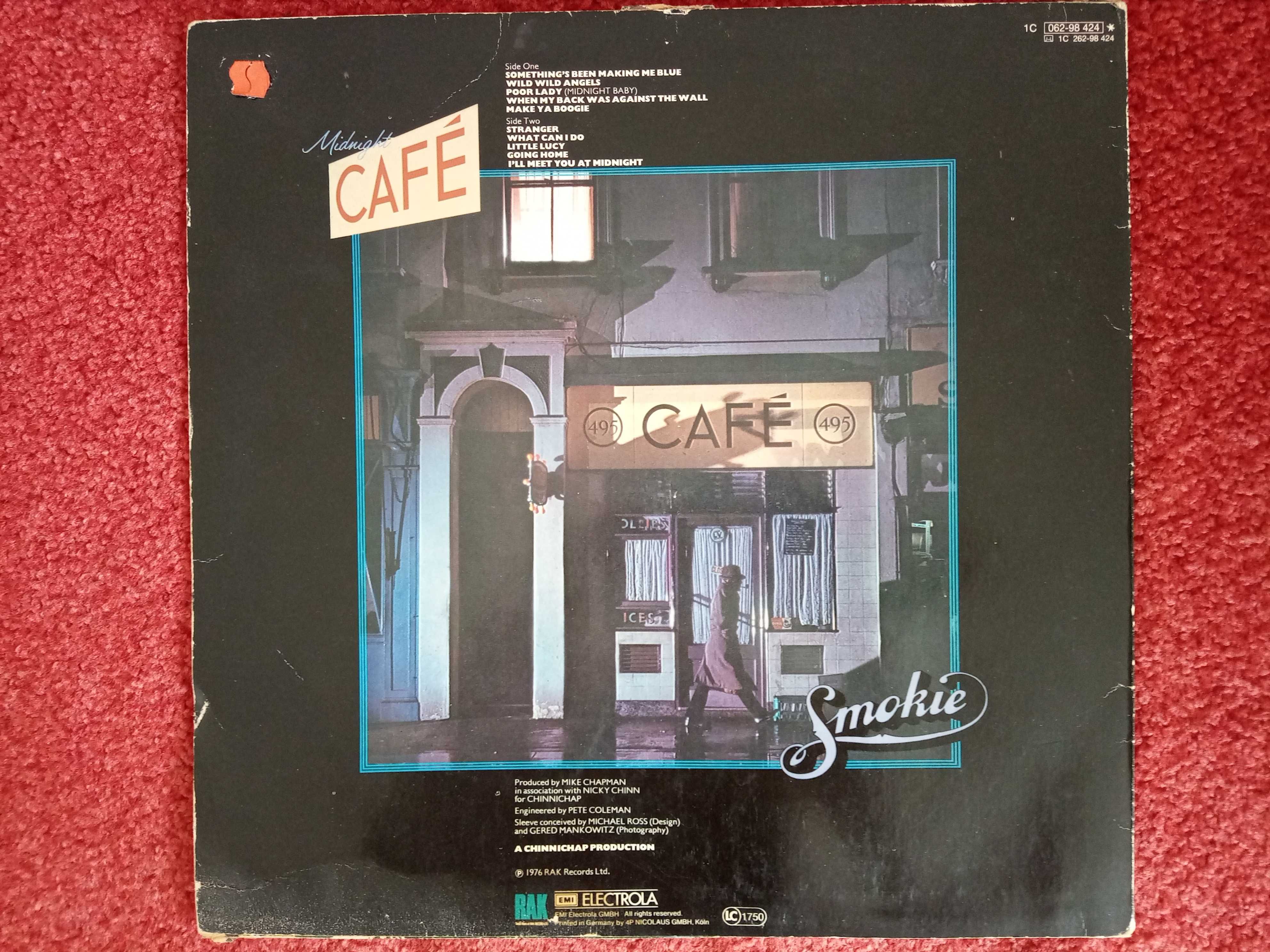 LP вініл SMOKIE - Changing All the Time, Midnight Cafe, Montreux Album