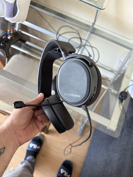 Fones e Rato Steelseries