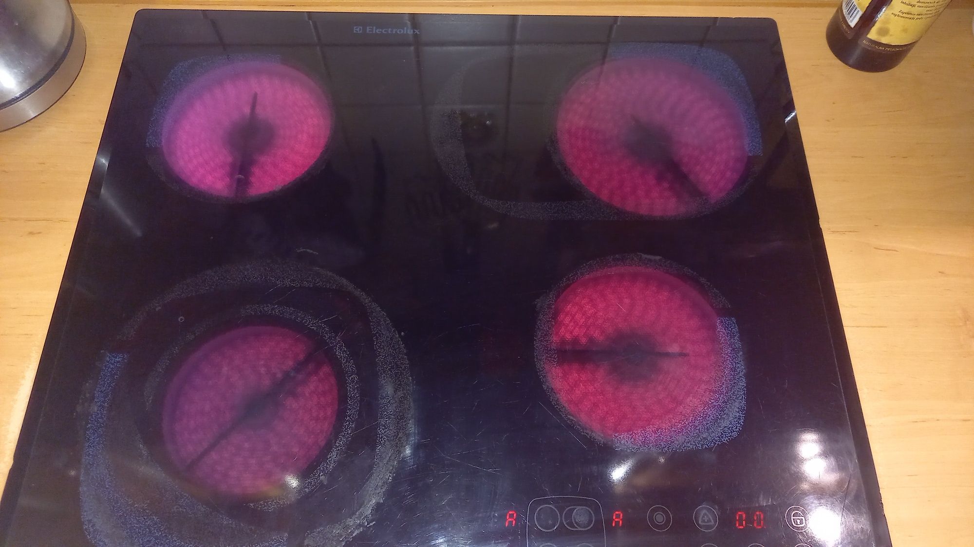 Płyta grzewcza do zabudowy Electrolux czarna