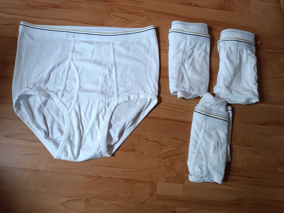 Białe slipy męskie NOWE rozmiar XXL