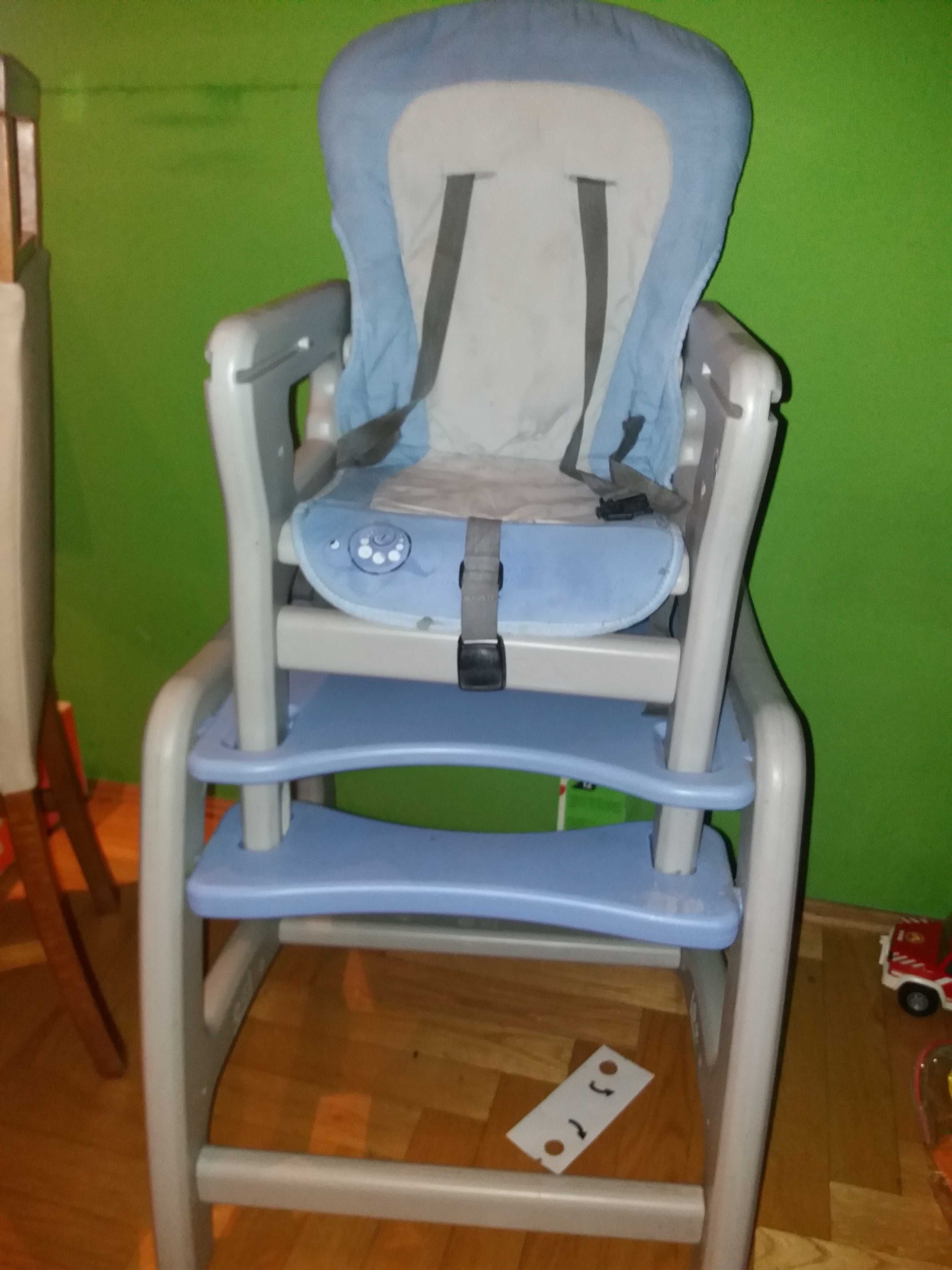 Krzesło COTO BABY STARS do karmienia dla dziecka3funkcyjny+nosidełko