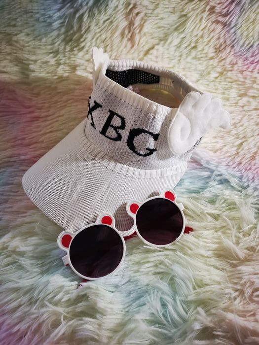 Daszek + okularki misie