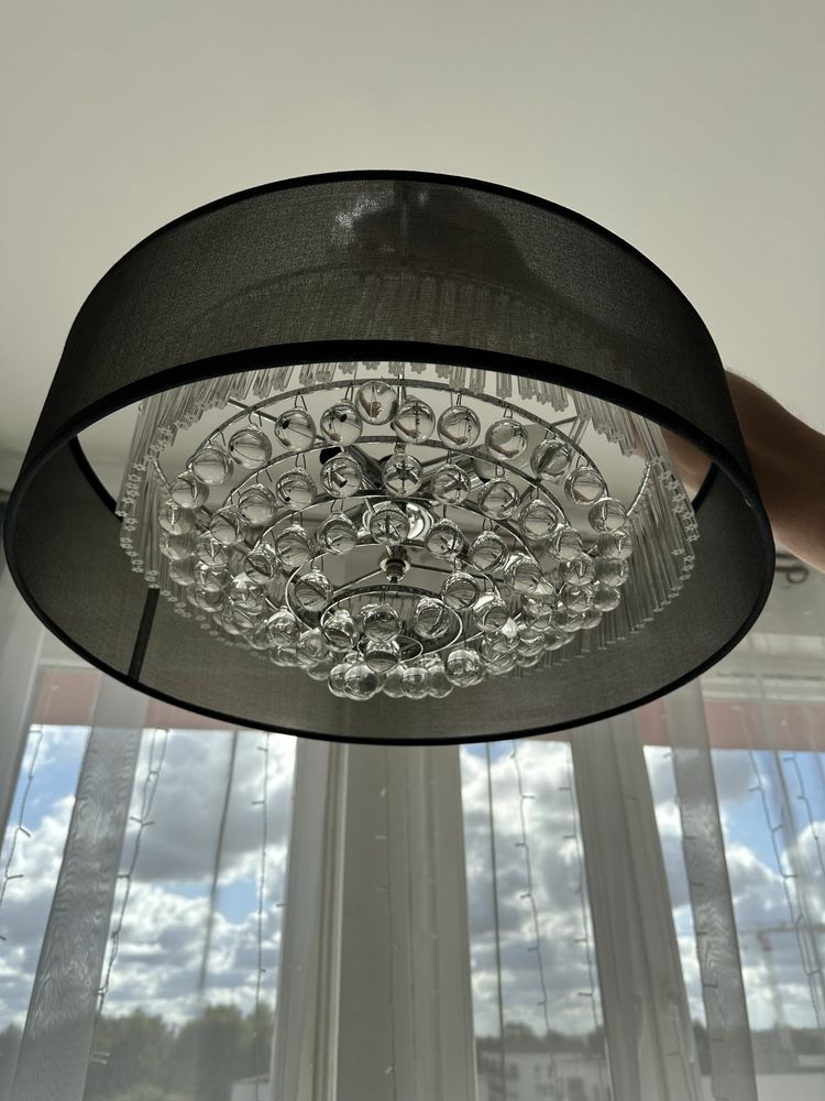 Żyrandol Tora kryształowy glamour