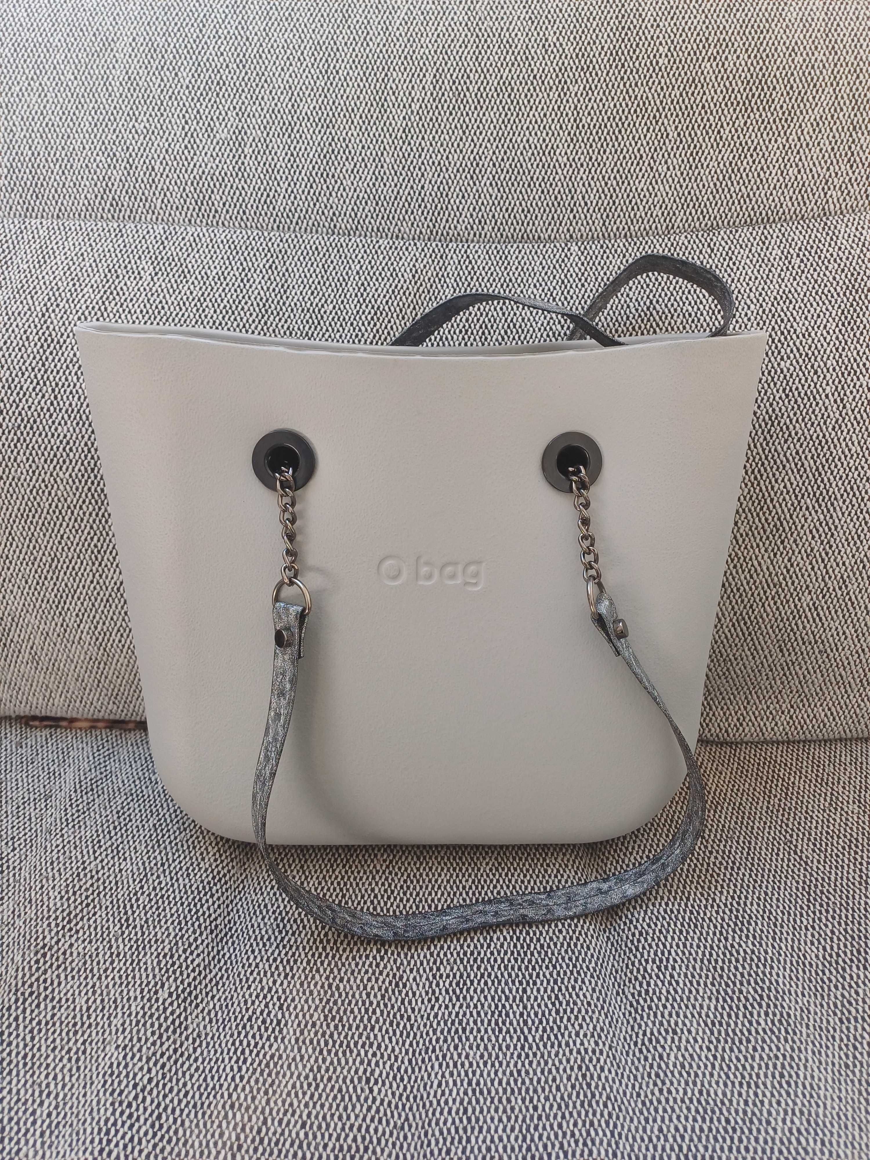 Obag O bag Mini Body Grigio Chiaro Duży Zestaw