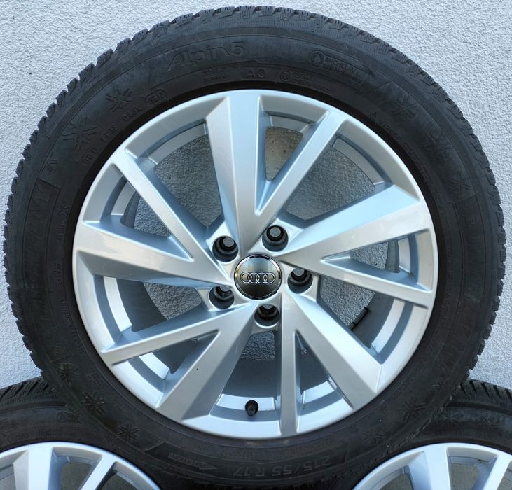 Felgi z oponami zimowymi Audi Q2 7x17 ET45 5X112
