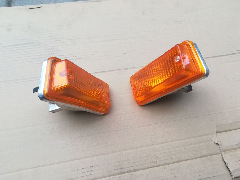 Fiat 126p przednie kierunkowskazy chromowane nowe