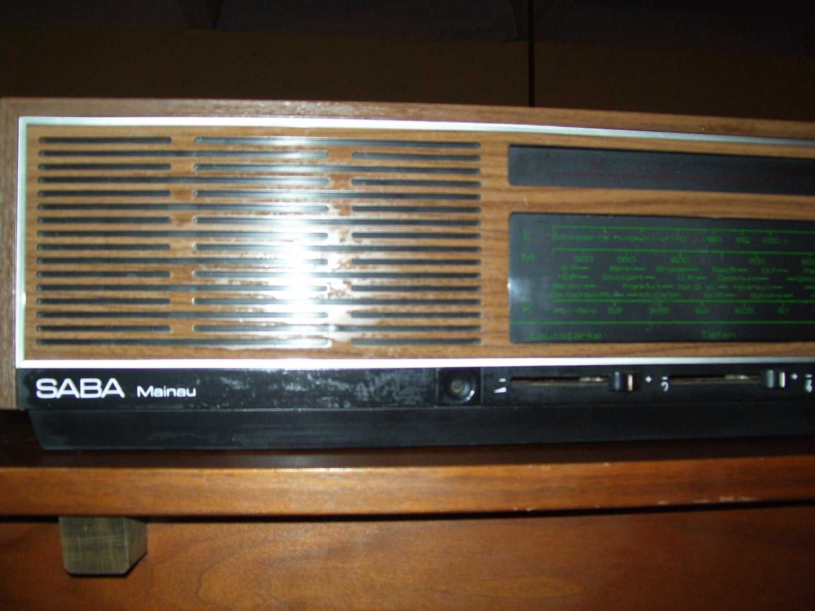 Stylowe radio salonowe SABA Mainau M Radio 1976 - 1978