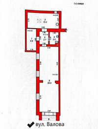 Оренда приміщення 68 м.кв вул. Валова
