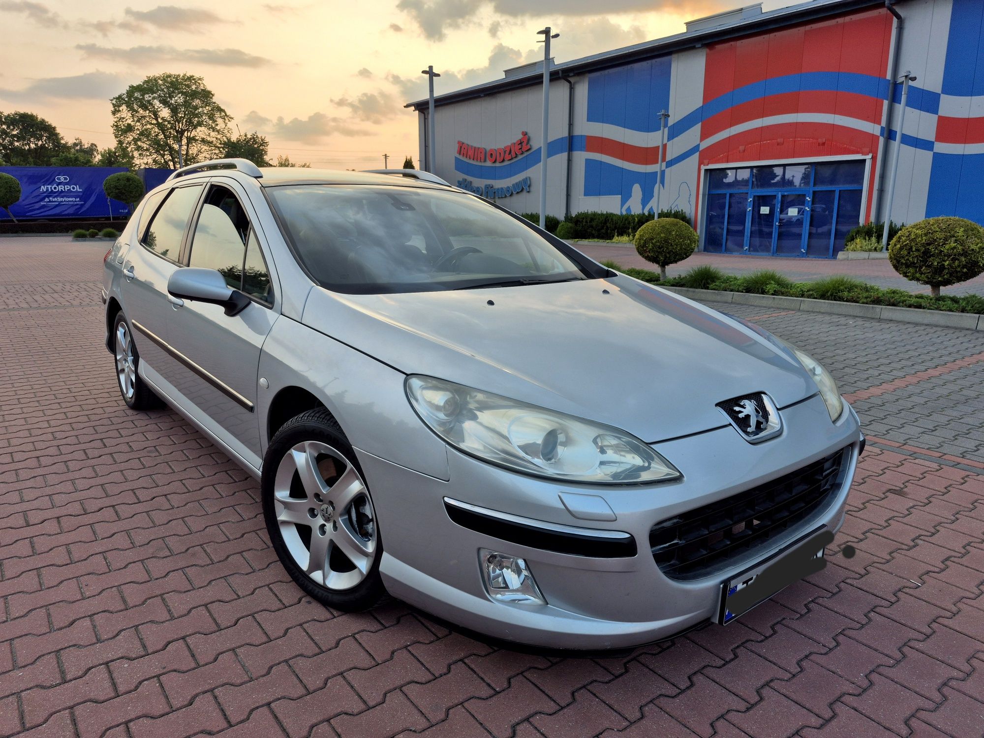 Peugeot 407 SW 2.2 158KM LPG 6 Biegów Polskora Panorama Grzane Fotele