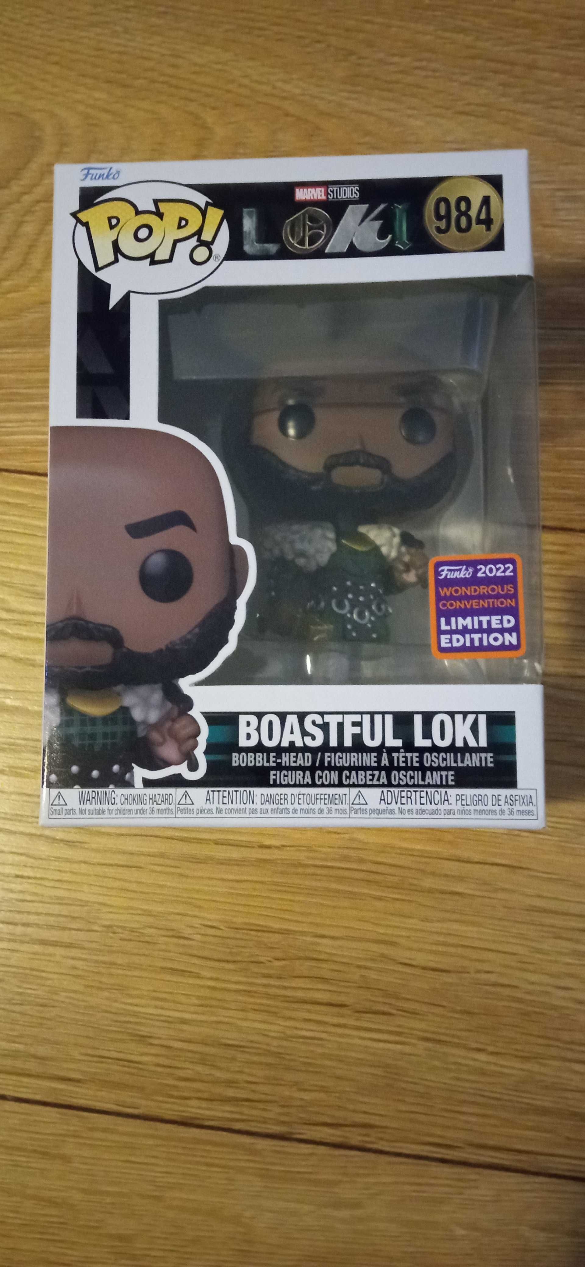 Funko pop - Boastful Loki #984, Loki, Marvel