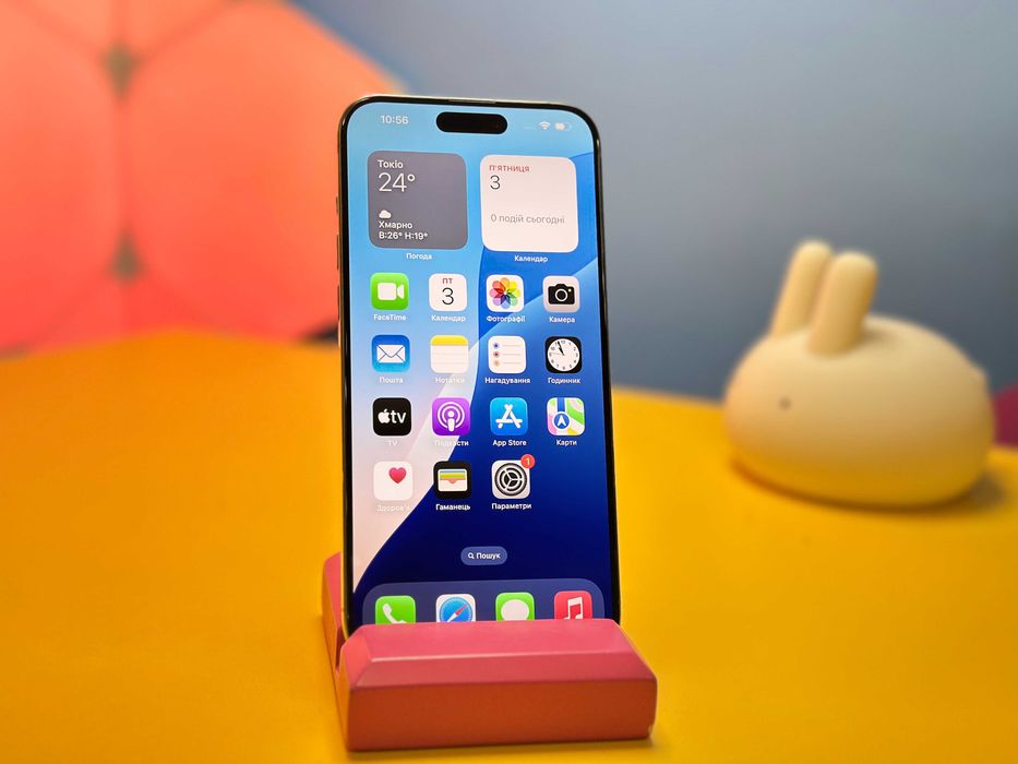 Смартфон Apple iPhone 15 Pro Max 256GB Natural(147650) Б/У З ГАРАНТІЄЮ