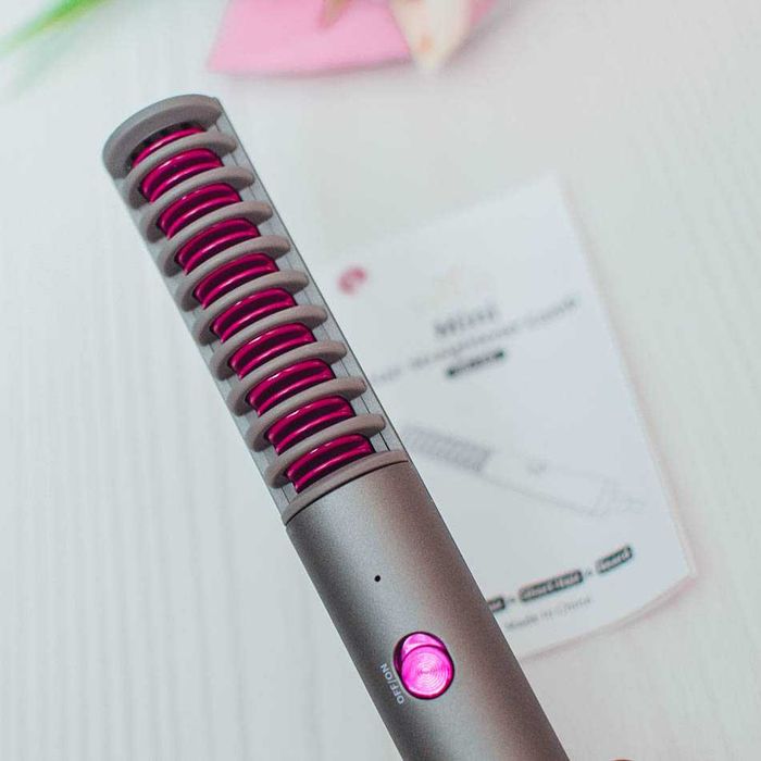 Міні випрямляч - гребінець для волосся