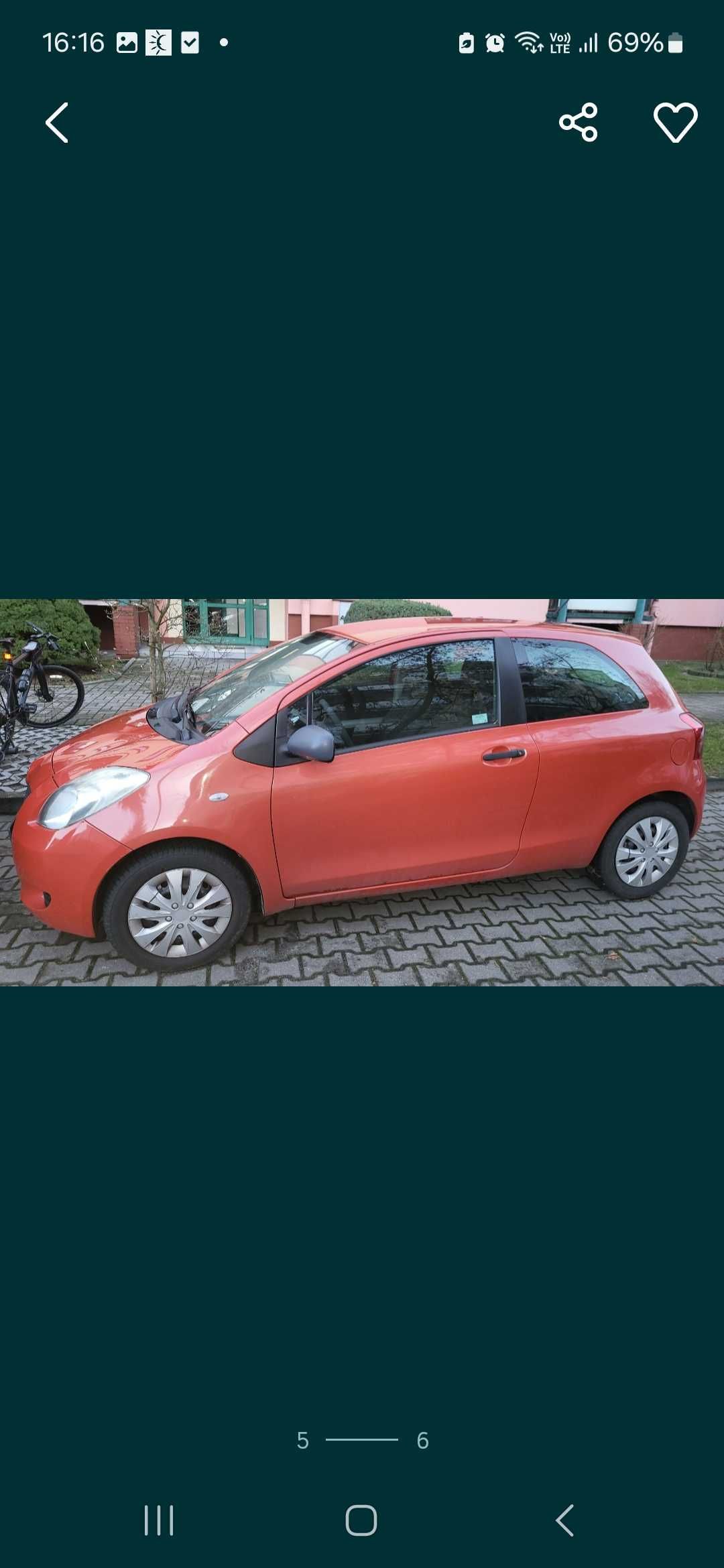 TOYOTA YARIS 2006 r. - 145 tys. przebiegu - klimatyzacja