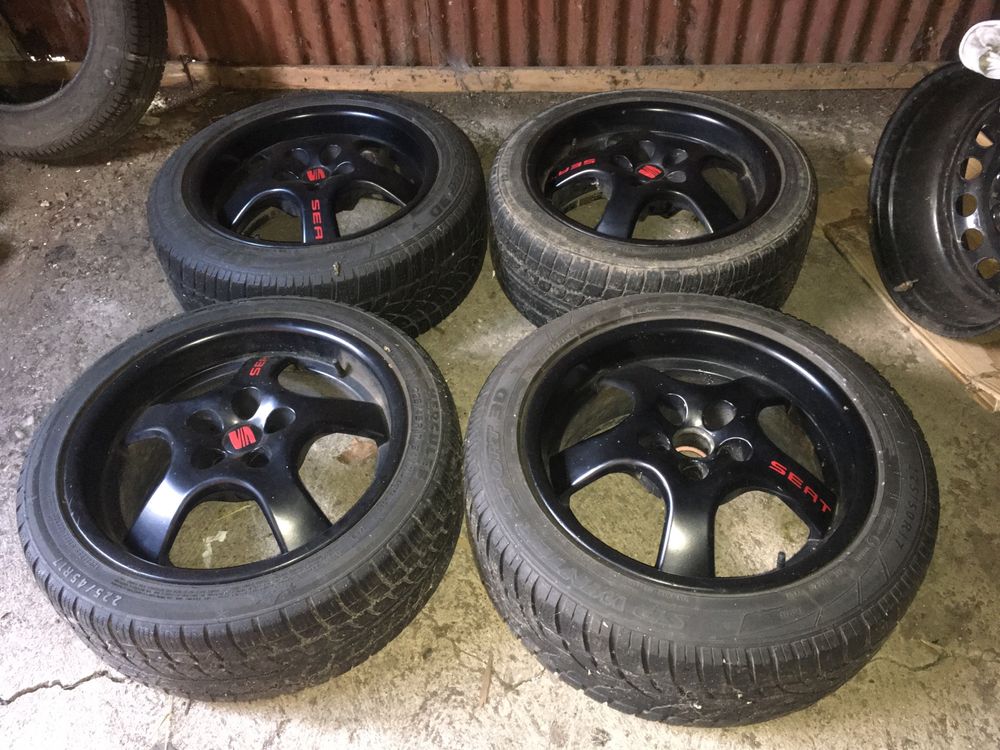 Felgi Rondell rant 17" ET35 5x100 LeonGolf IV Audi A3 S3 Ibiza Seat VW