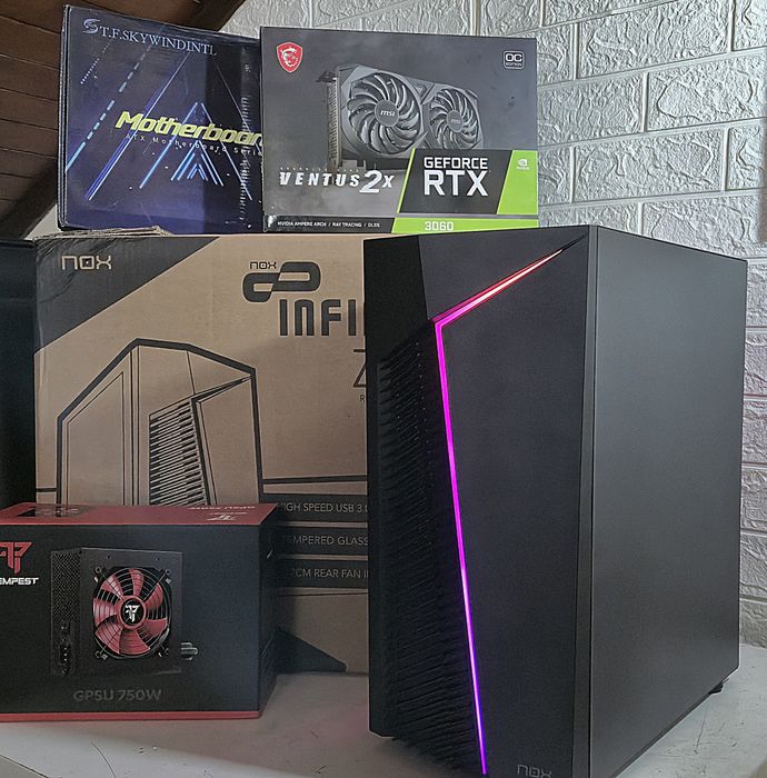 Pc Gaming "i9" / RTX 3060/ 64GB / SSD/ Garantia