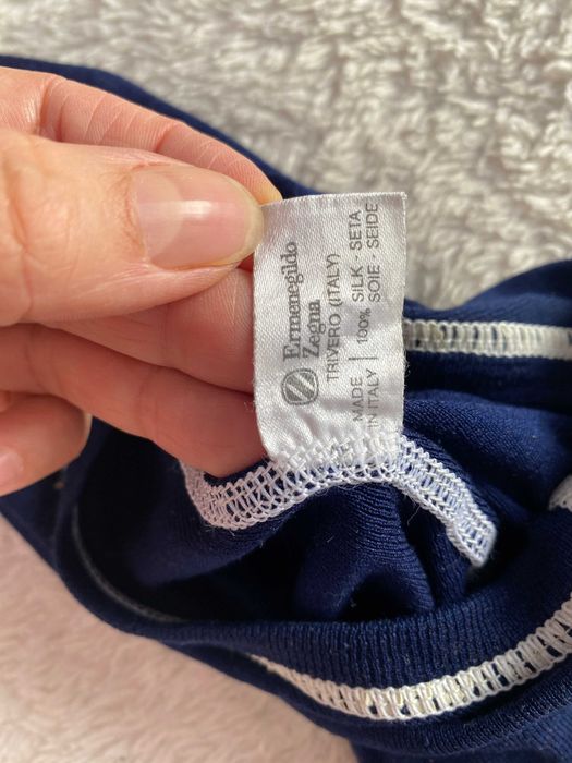 Ermenegildo Zegna Balaclava балаклава подшлемник 100% шелк оригинал