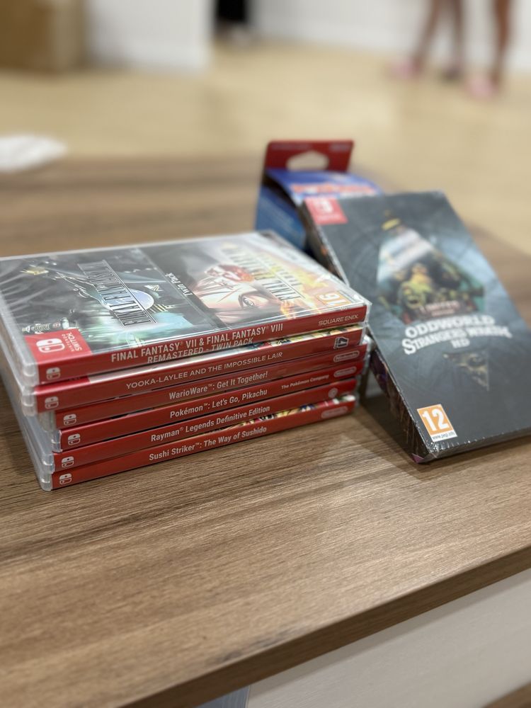 Jogos Switch Novos e Usados