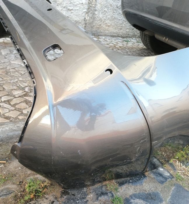 PARA-CHOQUES Traseiro_MERCEDES BENZ B 180 CDI_Ano 2013+Chapa proteção