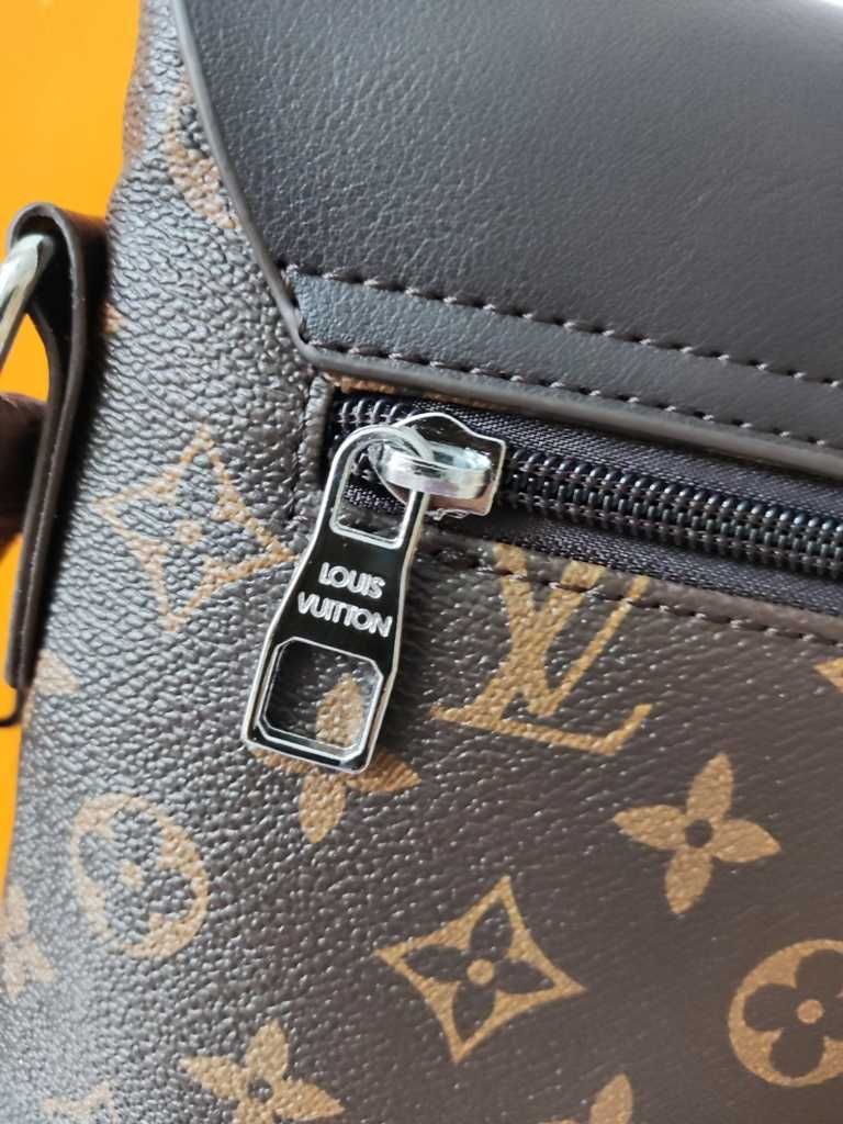 LOUIS VUITTON męska torba Listonoszka, skóra, Francja 67-34