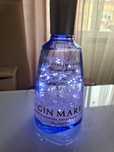 Candeeiro led garrafa gin