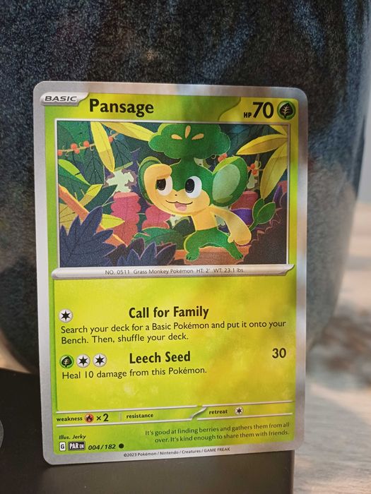Carta Pokémon Pansage #4