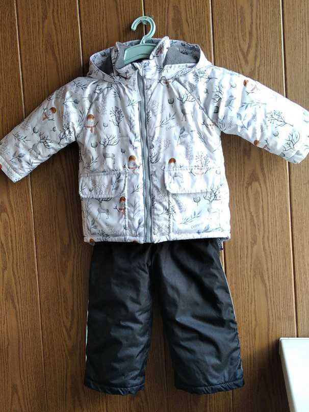 Зимовий комплект DoRechi: куртка-парка + напівкомбінезон