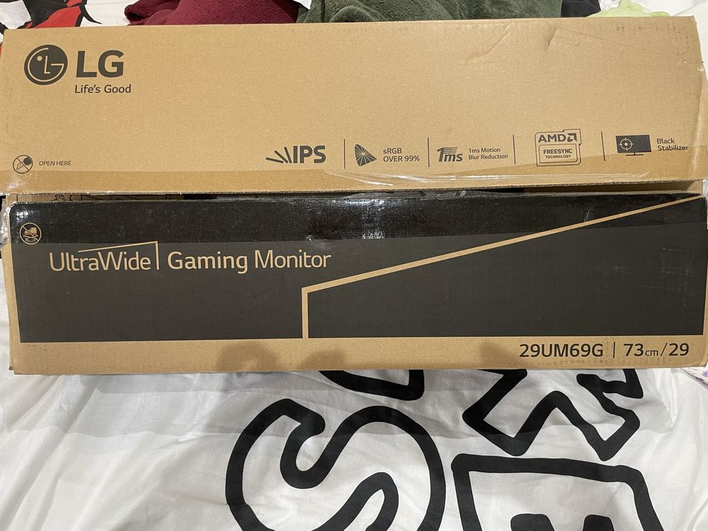 Monitor gaming ultrawide LG 29”